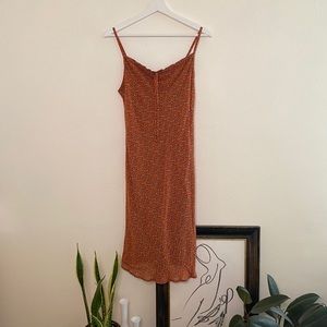 Slip Dress / Rust (S/M)